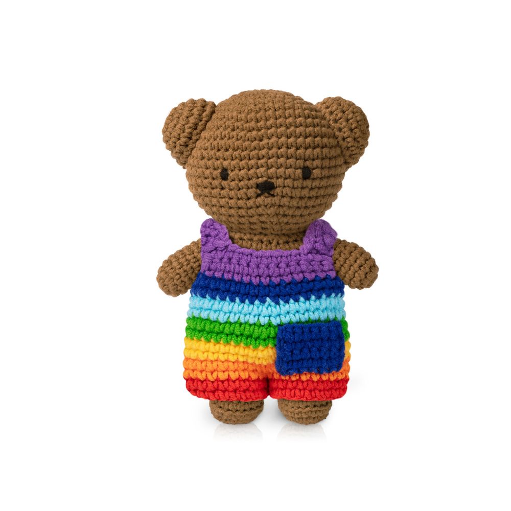 Boris Handmade Bright Rainbow Overalls