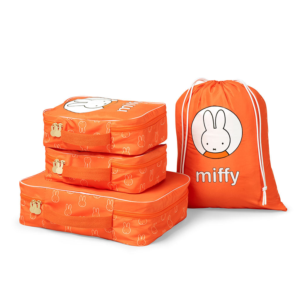 Miffy 4 Piece Kids Packing Cube Set
