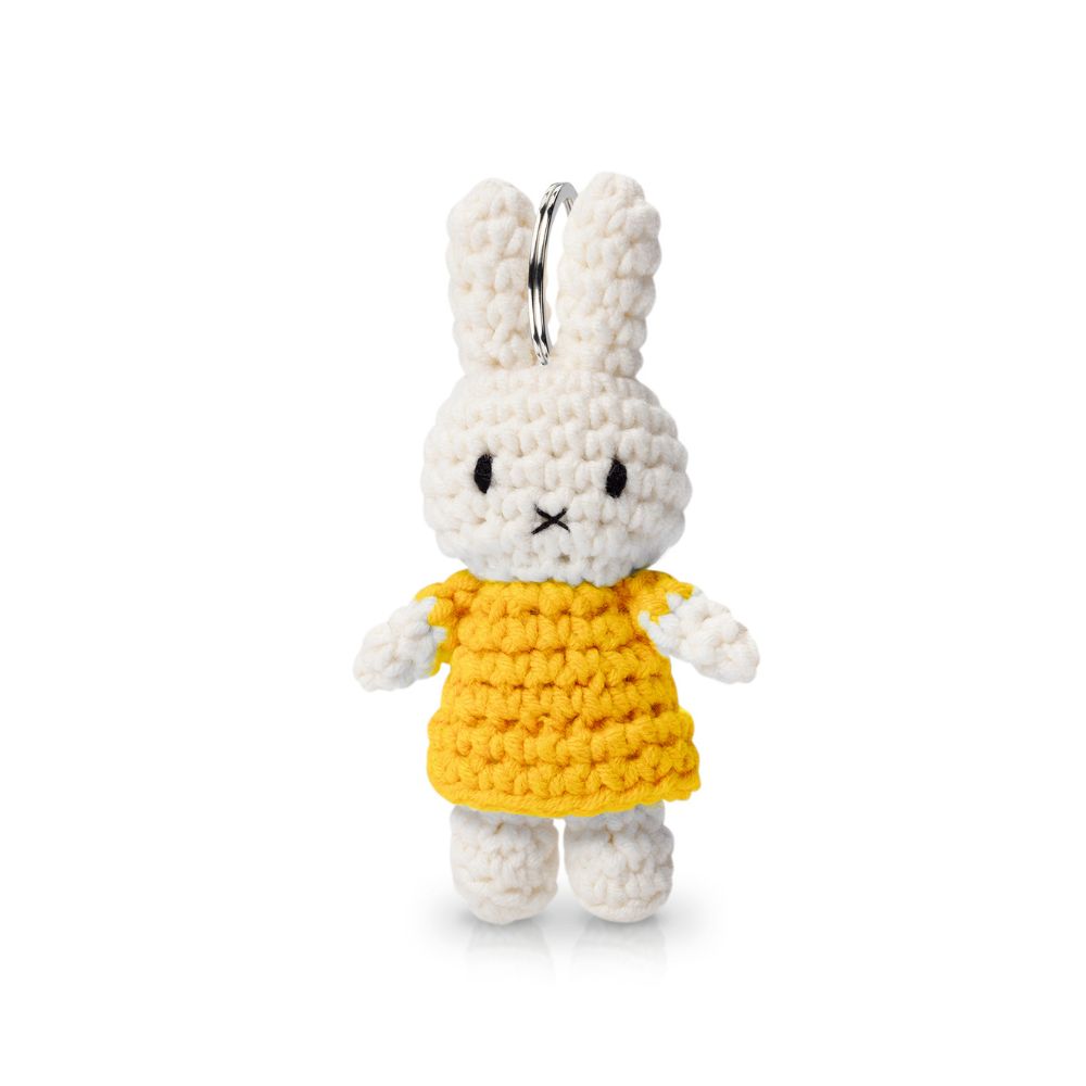 Miffy Handmade Keyring – Yellow
