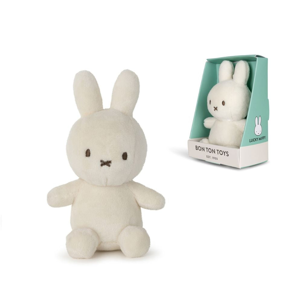 Miffy Lucky Charm Cream Soft Toy in Gift Box