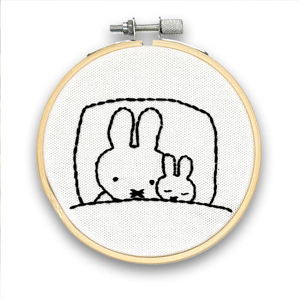 Miffy and the New Baby Mini Embroidery Kit