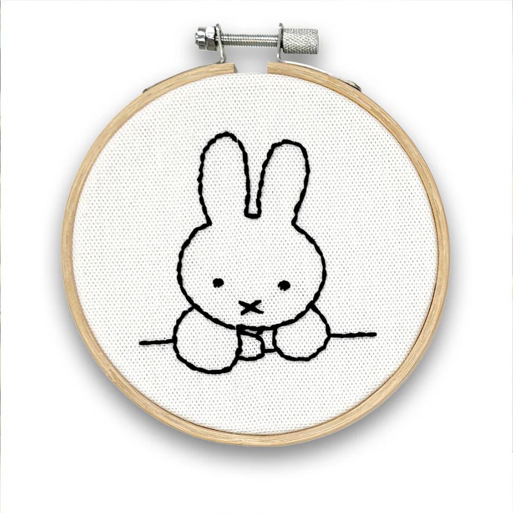 Miffy at the Table Mini Embroidery Kit
