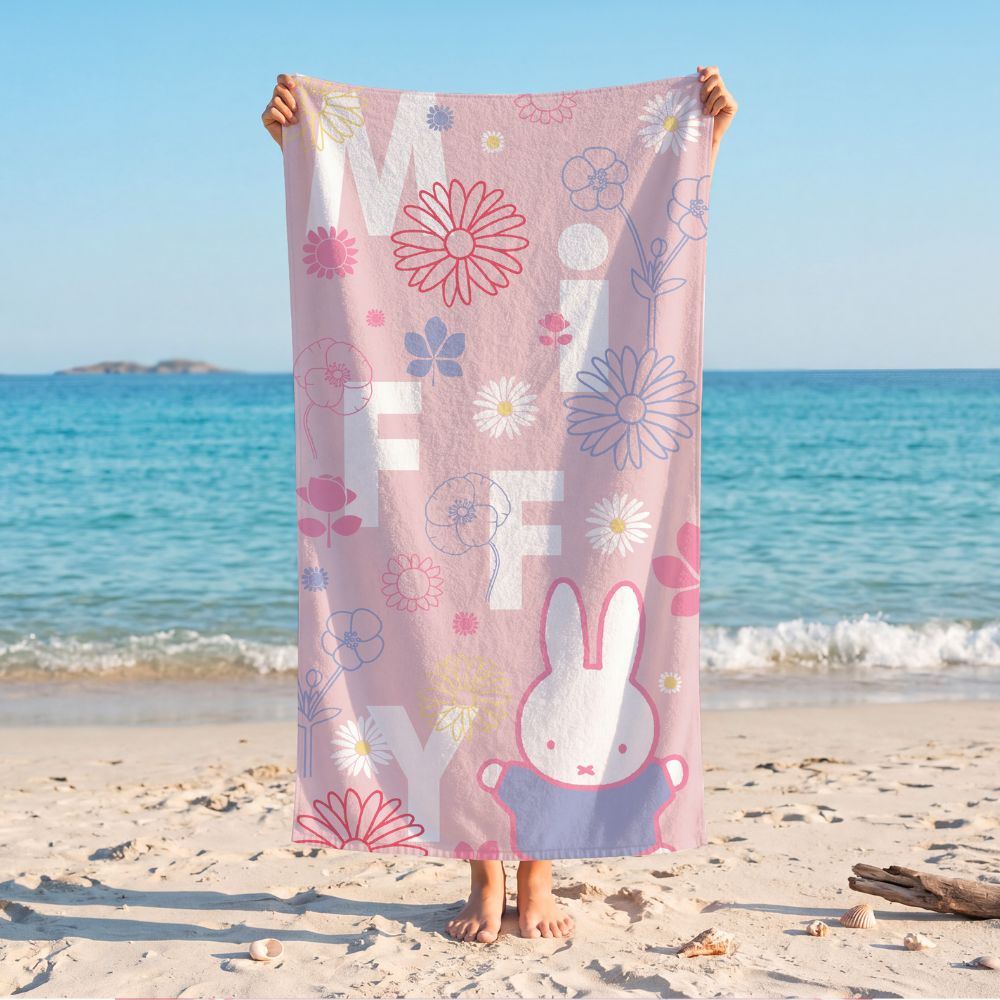 Miffy Floral Towel