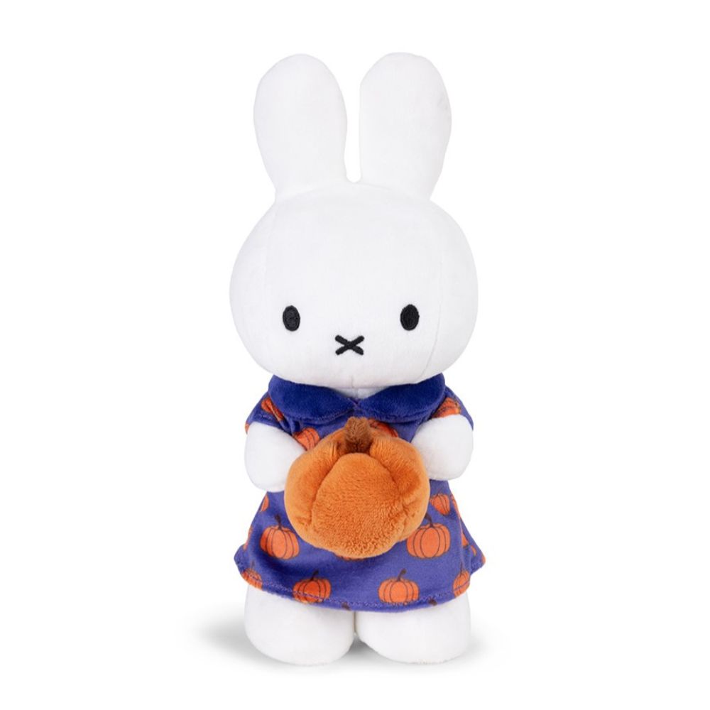 Miffy Standing Pumpkin Dress Soft Toy