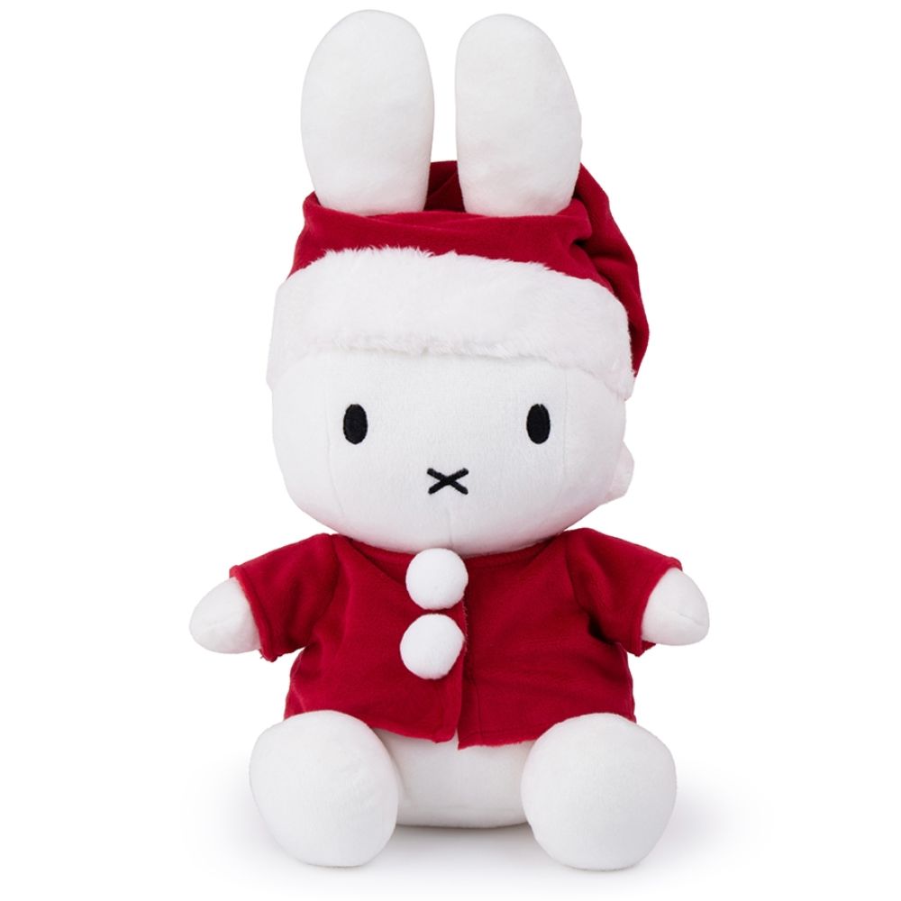 Miffy Santa Sitting Plush