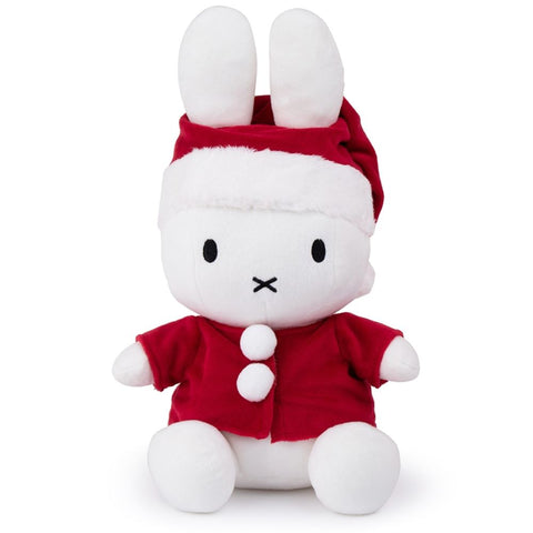 Miffy Santa Sitting Plush